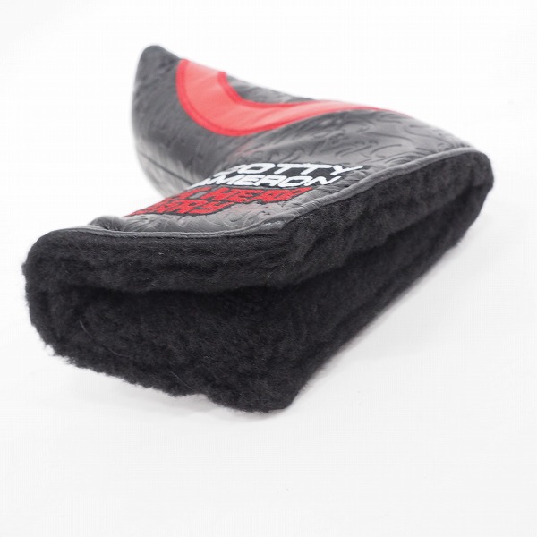 実際に弊社で買取させて頂いたScotty Cameron/スコッティキャメロン Hot Head Harry FOR TOUR USE ONLY サークルT パター用 ヘッドカバーの画像 4枚目