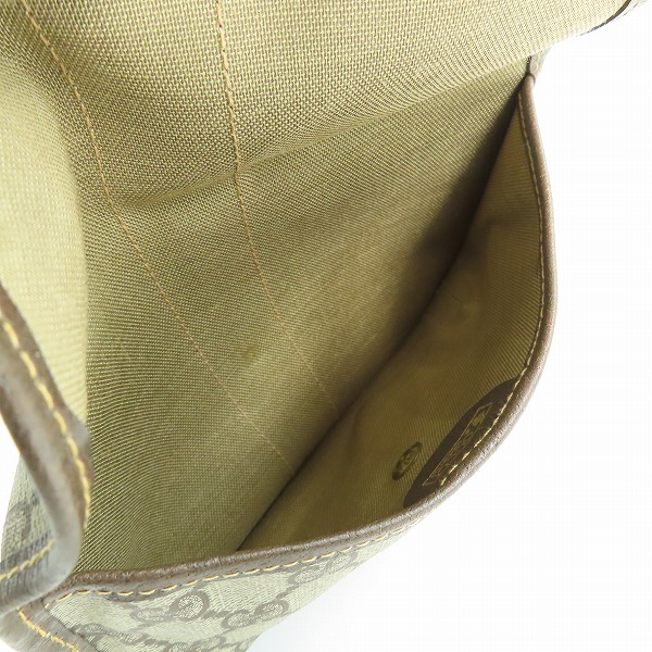 実際に弊社で買取させて頂いたGUCCI/グッチ GG プラス シェリー ウェブ ポーチ 014.89.5205の画像 3枚目