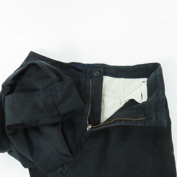 実際に弊社で買取させて頂いたDESCENDANT/ディセンダント  テーパードパンツ ブラック/2の画像 5枚目