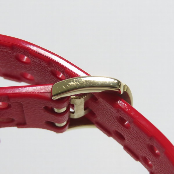 実際に弊社で買取させて頂いたG-SHOCK/Gショック FROGMAN/フロッグマン 30周年記念モデル ライジングレッド タフソーラー 腕時計/ウォッチ GF-8230A-4JRの画像 5枚目