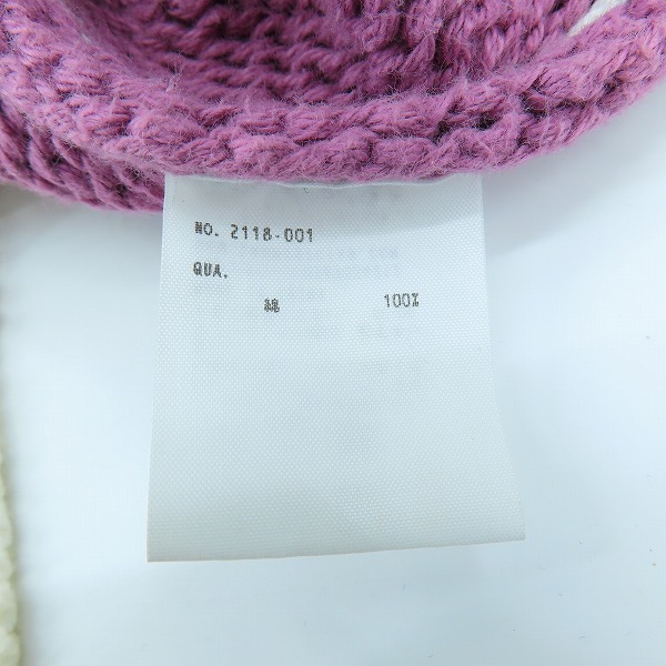 実際に弊社で買取させて頂いたLAD MUSICIAN/ラッドミュージシャン MIX CABLE LOW GAUGE KNIT セーター 2118-001/44の画像 3枚目