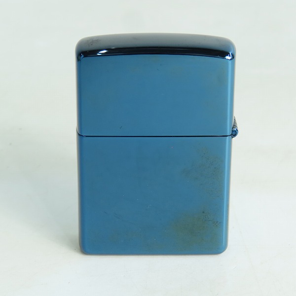 実際に弊社で買取させて頂いたZIPPO/ジッポー HARLEY-DAVIDSON/ハーレーダビッドソン ブルーコーティング/1998年製の画像 1枚目