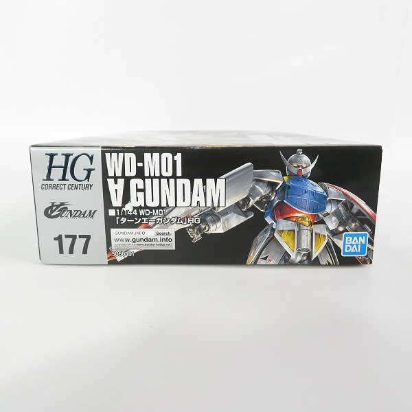 実際に弊社で買取させて頂いた【未組立】BANDAI/バンダイ HG 1/144 ∀ガンダム/ターンエーガンダム/ガンプラの画像 4枚目