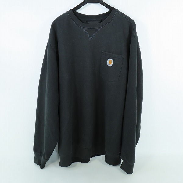 実際に弊社で買取させて頂いたCarhartt/カーハート CREWNECK POCKET スウェット/XL