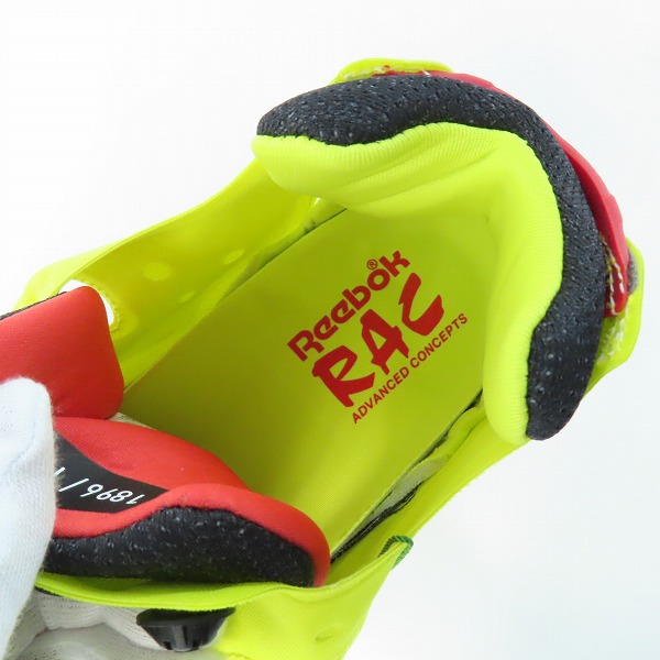 実際に弊社で買取させて頂いた【未使用】Reebok/リーボック 世界限定1994足 INSTAPUMP FURY PROTO 94 EF3014 28の画像 4枚目