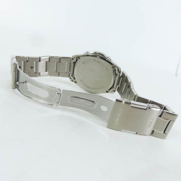 実際に弊社で買取させて頂いたCASIO/カシオ LINEAGE リニエージ マルチバンド6 ソーラー LCW-M100TSE-1A2JFの画像 3枚目
