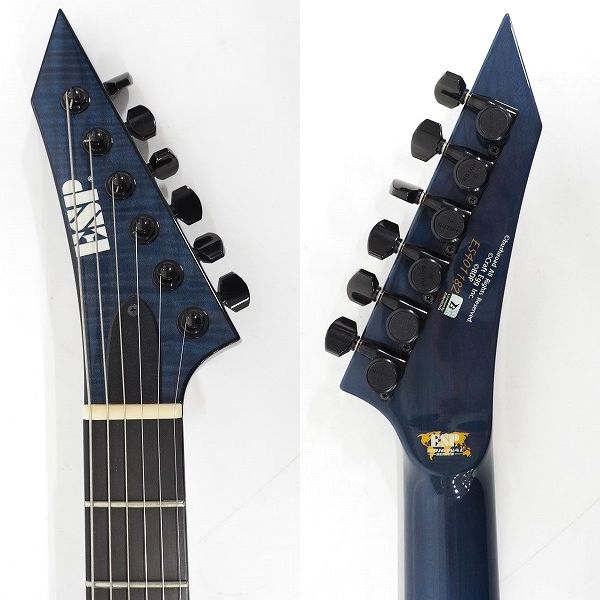 実際に弊社で買取させて頂いた★【美品】ESP バンドリ！コラボ BanG Dream! M-II ROSELIA SAYO 氷川紗夜モデル EMG搭載 エレキギター ギグケース付 の画像 3枚目