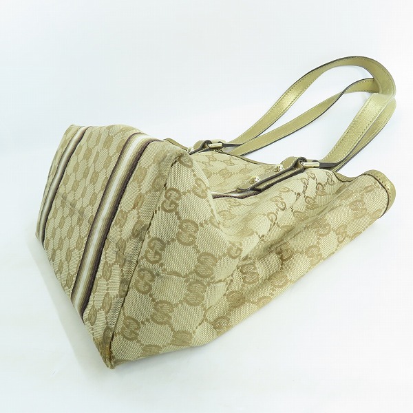 実際に弊社で買取させて頂いたGUCCI/グッチ GGキャンバス トートバッグの画像 2枚目