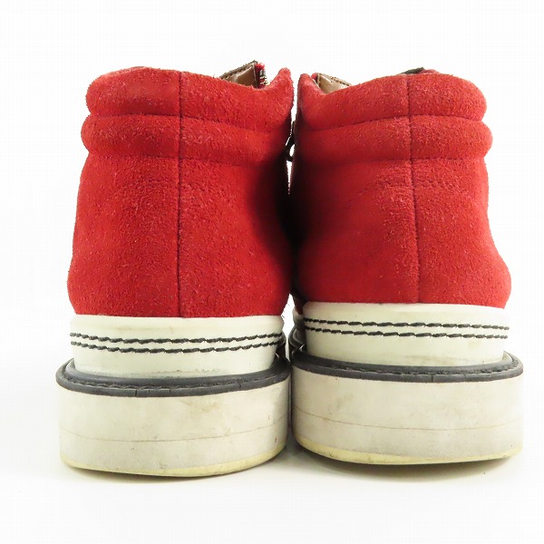 実際に弊社で買取させて頂いたglamb/グラム Horan mid sneakers ホーランミッドスニーカー/サイドジップ/GB0318-AC07/3の画像 1枚目