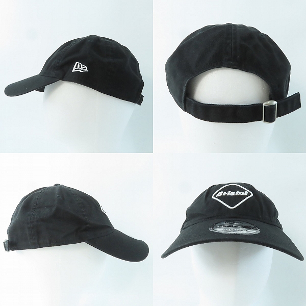 実際に弊社で買取させて頂いたF.C.Real Bristol×NEW ERA/F.Cレアルブリストル×ニューエラ  キャップ 黒 FCRB-220097の画像 1枚目