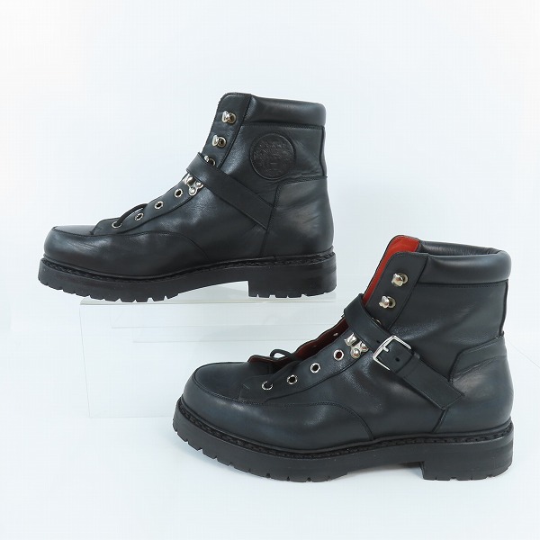 実際に弊社で買取させて頂いたHERMES/エルメス HIKING/ハイキング レザー マウンテンブーツ 40の画像 3枚目