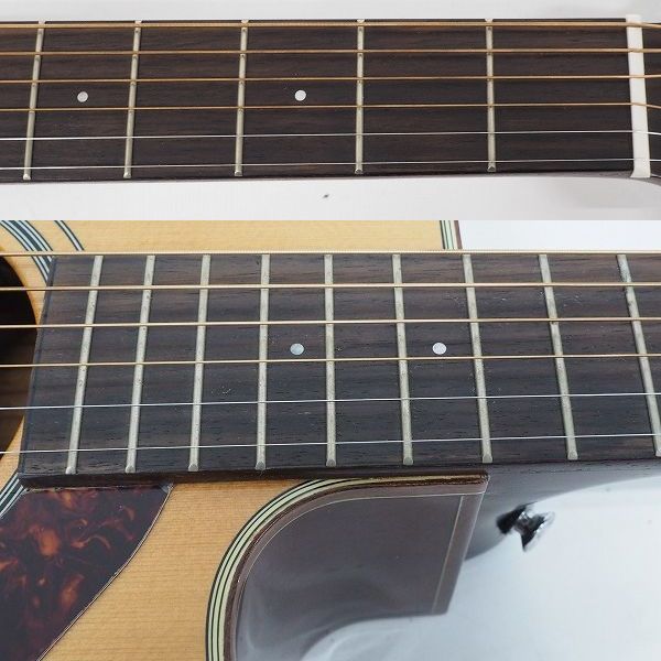 実際に弊社で買取させて頂いた★【難有り】YAMAHA/ヤマハ AC1M エレアコ/アコースティックギター/アコギ ギグケース付の画像 3枚目