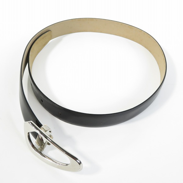 実際に弊社で買取させて頂いたDunhill/ダンヒル レザーベルト 44/112の画像 8枚目