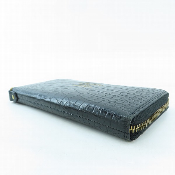実際に弊社で買取させて頂いたGLADHAND×PORTER/グラッドハンド×ポーター BELONGINGS ZIP WALLET ラウンドジップ 長財布の画像 2枚目