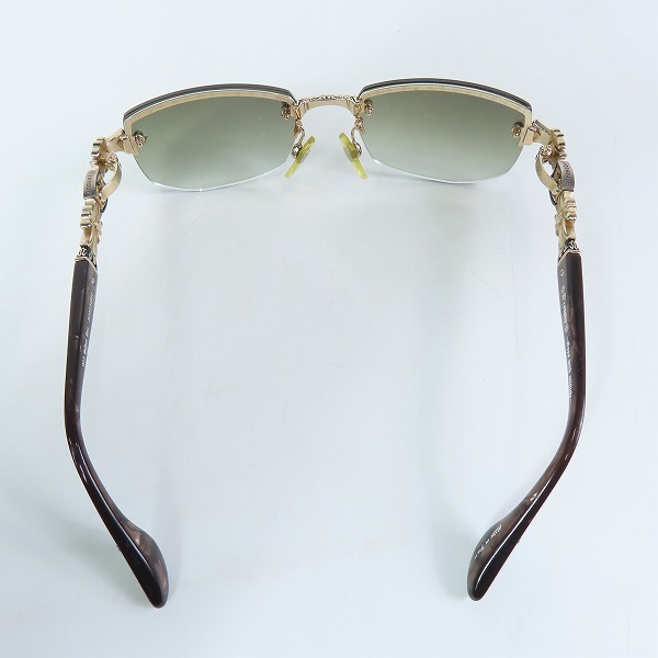 実際に弊社で買取させて頂いたA'rossvy/ロズヴィー 2019年 サイド シルバー 925 クロス モチーフ サングラス/アイウェア 209231816の画像 3枚目