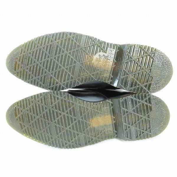 実際に弊社で買取させて頂いたGEORGE COX/ジョージコックス レザー/インターレース ブラック 4067/7の画像 2枚目