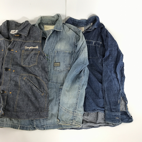 実際に弊社で買取させて頂いた【おまとめ】DUFFER/ダファー JOURNAL STANDARD/ジャーナルスタンダード 他 シャンブレーシャツ/デニムシャツ/デニムベスト