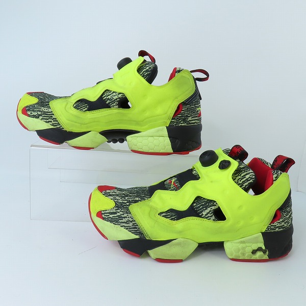 実際に弊社で買取させて頂いたReebok/リーボック Instapump Fury “GLITCH” FY0988/27.5の画像 3枚目