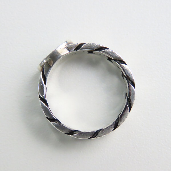 実際に弊社で買取させて頂いたGUCCI/グッチ インターロッキングG エナメル リング 701612 J8410 8414/13-13.5号の画像 5枚目