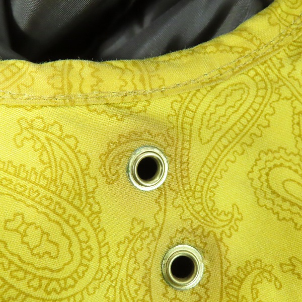 実際に弊社で買取させて頂いたBarbour/バブアー Bedale SL ビデイル オイルドジャケット ペイズリー裏地 1402340/38の画像 7枚目