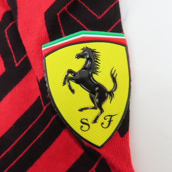 実際に弊社で買取させて頂いた【未使用】PUMA/プーマ  2022 フェラーリ オフィシャル SF レース AOP Tシャツ 533721 01 /Lの画像 4枚目