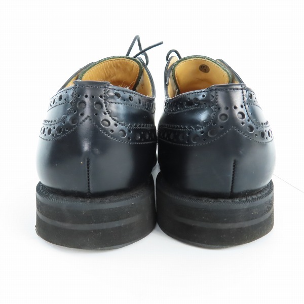 実際に弊社で買取させて頂いたChurchs/チャーチ LINGWOOD/リングウッド レザー ウィングチップ シューズ 6175/65Fの画像 1枚目