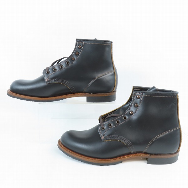 実際に弊社で買取させて頂いたREDWING/レッドウィング BECKMAN BOOTS FLAT BOX ベックマンブーツ フラットボックス 9060/9.5Dの画像 3枚目