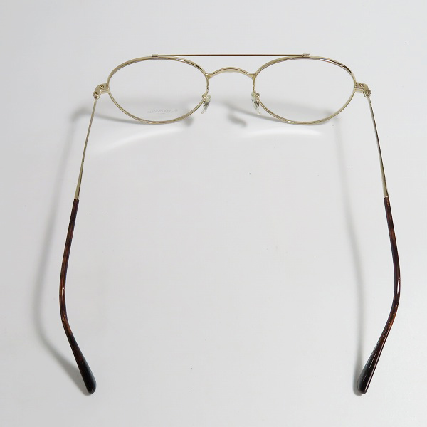 実際に弊社で買取させて頂いたOLIVER PEOPLES/オリバーピープルズ Cheswick WG メタルフレーム メガネフレーム アイウェアの画像 2枚目