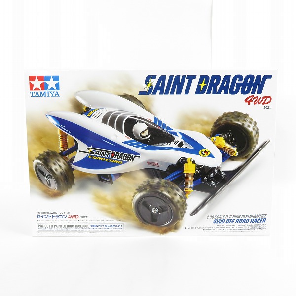 実際に弊社で買取させて頂いた【未組立】TAMIYA/タミヤ 1/10 電動RC 4WDレーシングバギー セイントドラゴン 4WD 2021/ラジコン