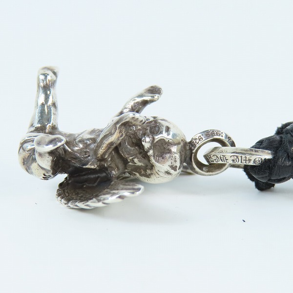 実際に弊社で買取させて頂いたCHROME HEARTS/クロムハーツ FOTI MISS LERLENE/フォティ ミスラーレン ペンダントトップ ｗ/スクロール ボロチップの画像 4枚目