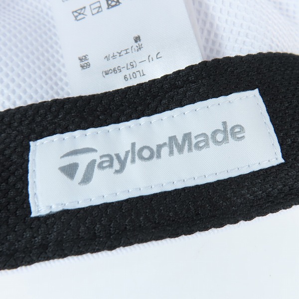 実際に弊社で買取させて頂いた【未使用】TaylorMade/テーラーメイド クラブTMキャップ TL019/フリー(57-59cm)の画像 5枚目