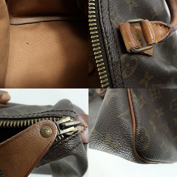 実際に弊社で買取させて頂いたLOUIS VUITTON/ルイヴィトン 80s モノグラム スピーディ30 ミニボストンバッグ M41526 の画像 8枚目