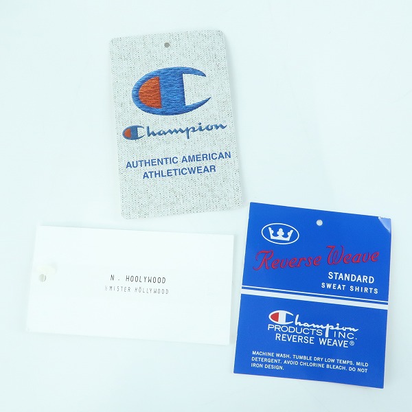 実際に弊社で買取させて頂いたN.HOOLYWOOD×Champion/ エヌハリウッド×チャンピオン トラック スウェット パンツ C8-Y214/Mの画像 8枚目