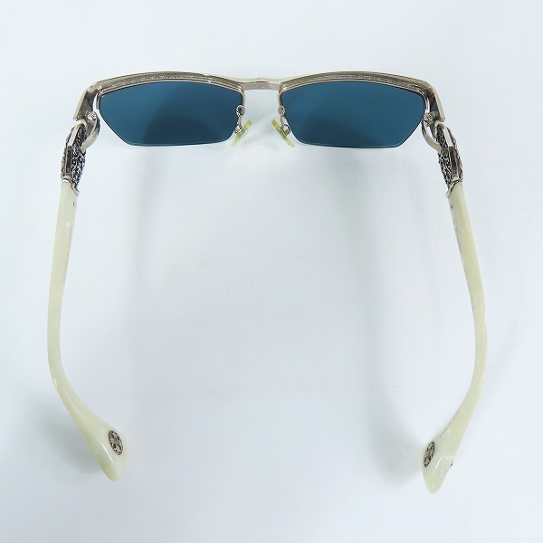 実際に弊社で買取させて頂いたA'rossvy/ロズヴィー シルバー925 パーツ ハーフリム サングラス/アイウェア 209251609の画像 3枚目