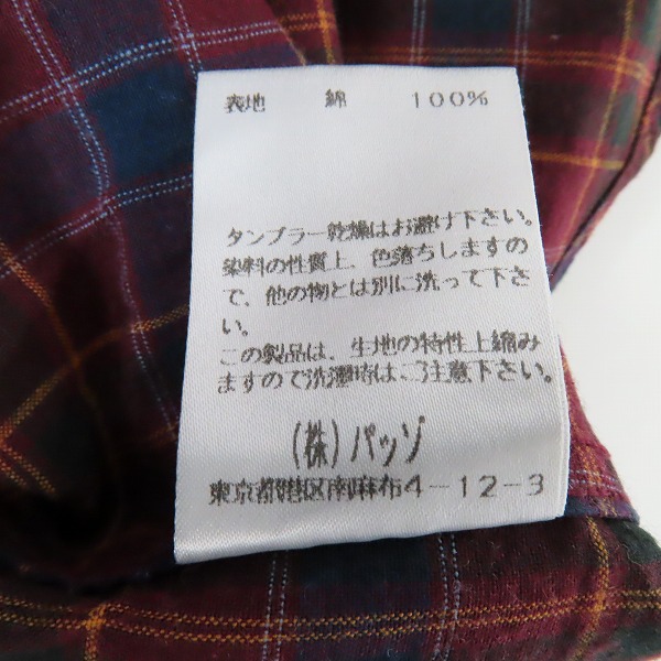実際に弊社で買取させて頂いたCUSTOM CULTURE from PAZZO/カスタムカルチャー パッゾ スナップボタンシャツ 48の画像 5枚目