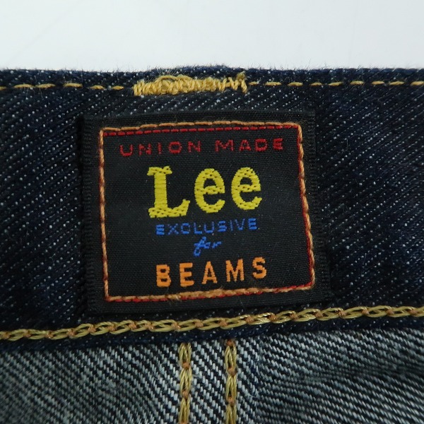 実際に弊社で買取させて頂いたLee×BEAMS/リー×ビームス デニムパンツ ジーンズ 95556 33の画像 2枚目