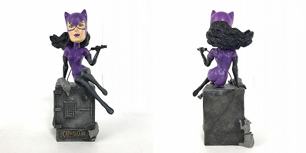 実際に弊社で買取させて頂いたMONOGRAM/モノグラム HEADSTRONG DCコミック バットマン CAT WOMAN/キャットウーマン ボブルヘッド フィギュアの画像 1枚目