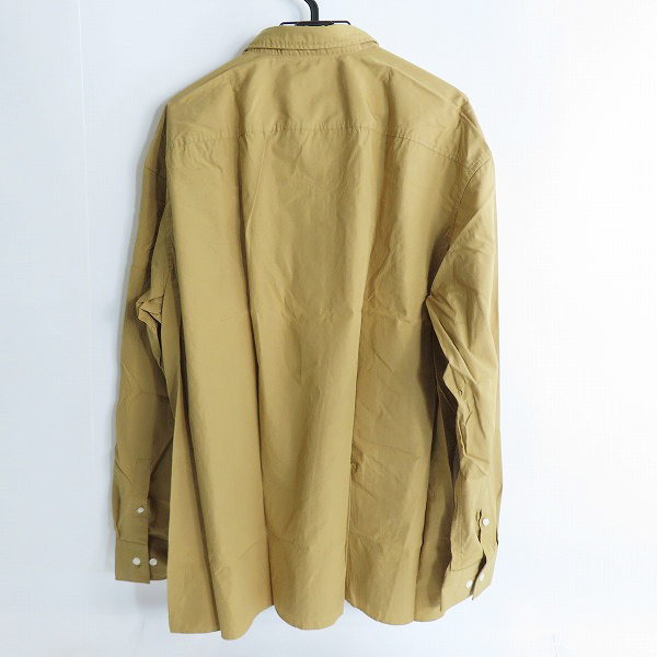 実際に弊社で買取させて頂いたHUGO BOSS/ヒューゴボス RELAXED FIT 長袖シャツ ベージュ/46の画像 1枚目