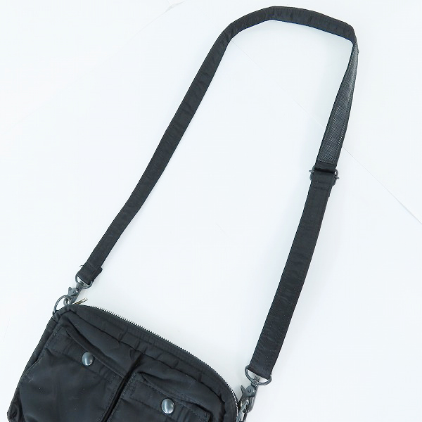 実際に弊社で買取させて頂いたPORTER/ポーター TANKER/タンカー ショルダーバッグ ブラックの画像 2枚目