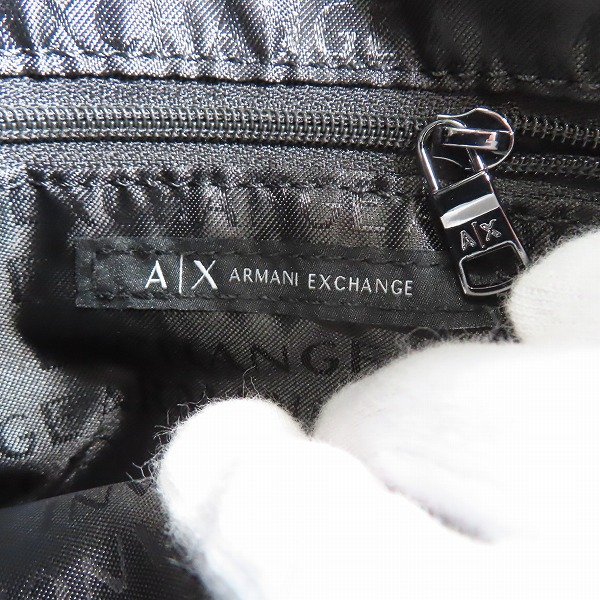 実際に弊社で買取させて頂いた【未使用】ARMANI EXCHANGE/アルマーニエクスチェンジ クロス ボディバッグ/ショルダーバッグ 952526 CC838の画像 5枚目