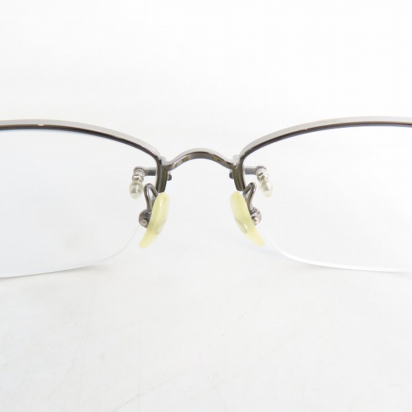実際に弊社で買取させて頂いた999.9/フォーナインズ メガネフレーム アイウェア O-16Tの画像 3枚目