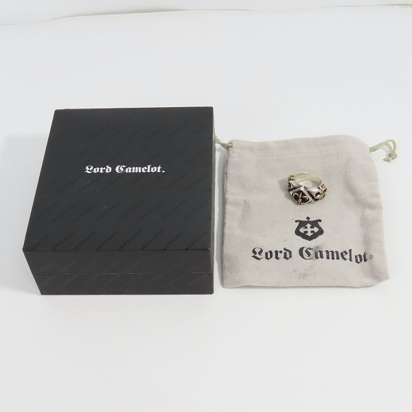 実際に弊社で買取させて頂いたLord Camelot/ロードキャメロット リリー/フレア デザイン リング 14-15.5号の画像 8枚目