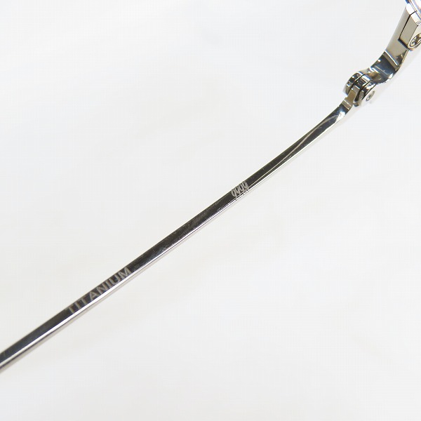 実際に弊社で買取させて頂いた999.9/フォーナインズ メガネフレーム アイウェア S-182Tの画像 6枚目