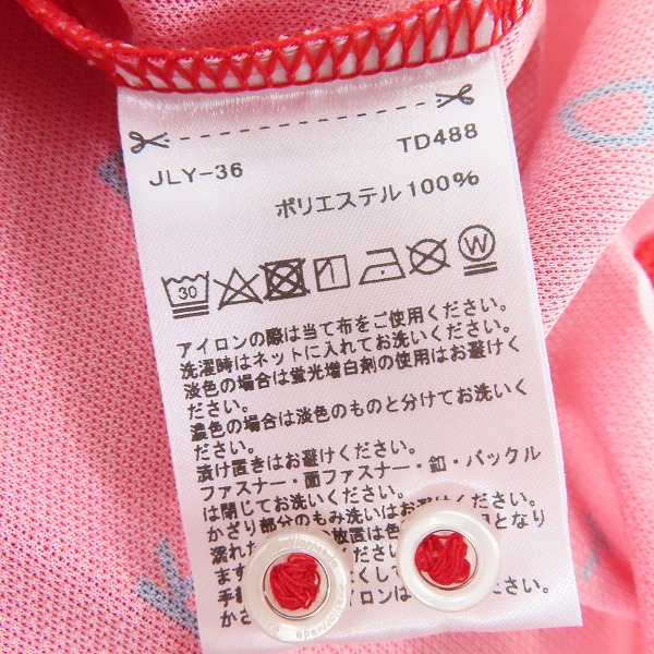 実際に弊社で買取させて頂いた【未使用】TaylorMade/テーラーメイド 半袖ポロシャツ 総柄 TD488/Oの画像 3枚目