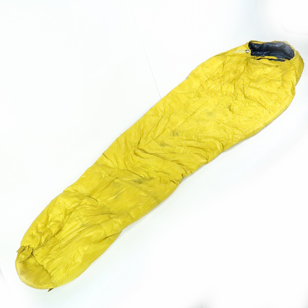 実際に弊社で買取させて頂いた【未使用】ISUKA/イスカ Air Plus 450/エア プラス 450 マスタード マミー型シュラフ/寝袋 1495-33