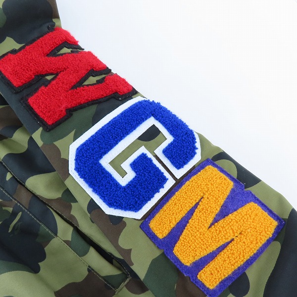 実際に弊社で買取させて頂いたA BATHING APE/アベイシングエイプ 1ST CAMO SHARK COACH JACKET/Sの画像 6枚目