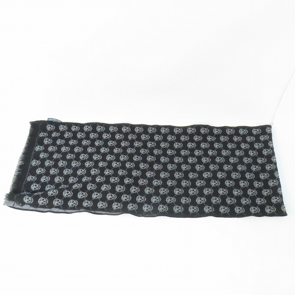 実際に弊社で買取させて頂いたALEXANDER MQUEEN/アレキサンダーマックイーン スカル マフラー の画像 2枚目