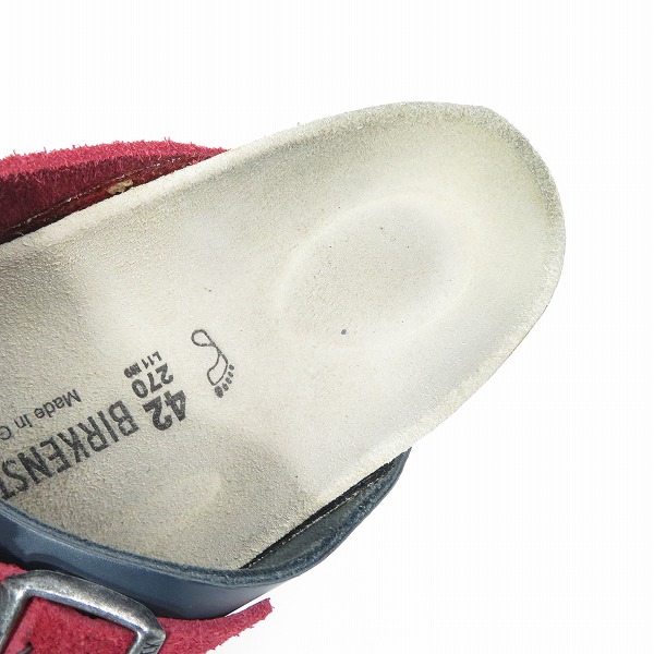 実際に弊社で買取させて頂いた【観賞用】BIRKEN STOCK/ビルケンシュトック ZURICH/チューリッヒ サンダル/27の画像 4枚目