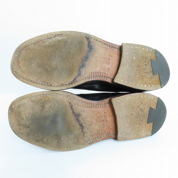 実際に弊社で買取させて頂いたChurch’s/チャーチ SHANNON シャノン レザープレーントゥシューズ ブラック 60Fの画像 2枚目