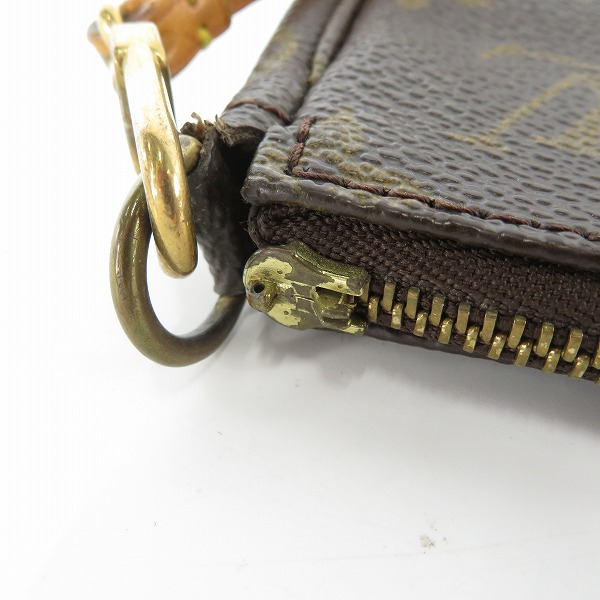 実際に弊社で買取させて頂いたLOUIS VUITTON/ルイヴィトン ポーチ モノグラム レザー　M51980の画像 7枚目